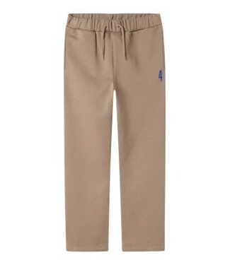Name it winter sweat broek jongens - beige - loose fit - NkmOnslo