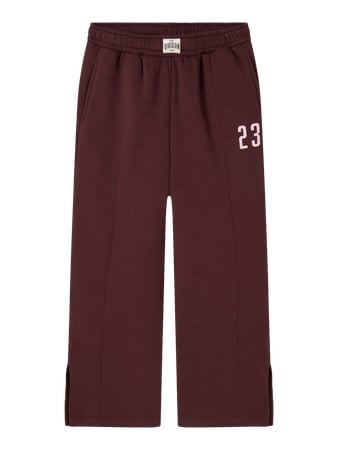 Name it winter sweat broek meisjes - paars - wide leg fit - NkfOdika afbeelding