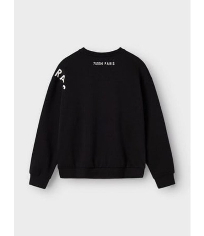 Name it winter sweater meisjes - zwart - relaxed fit - NkfOdika