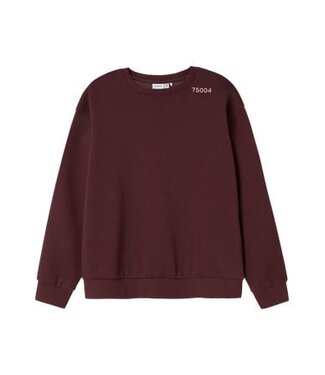 Name it winter sweater meisjes - paars - relaxed fit - NkfOdika