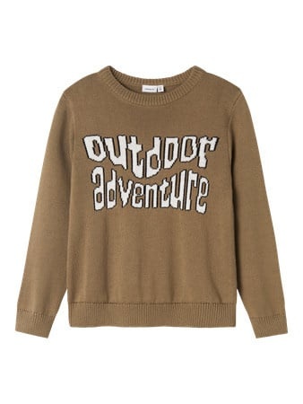 Name it winter sweater jongens - bruin - regular fit - NkmOtto afbeelding