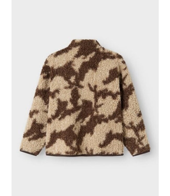 Name it winter vest jongens - bruin - regular fit, teddy - NkmOzias