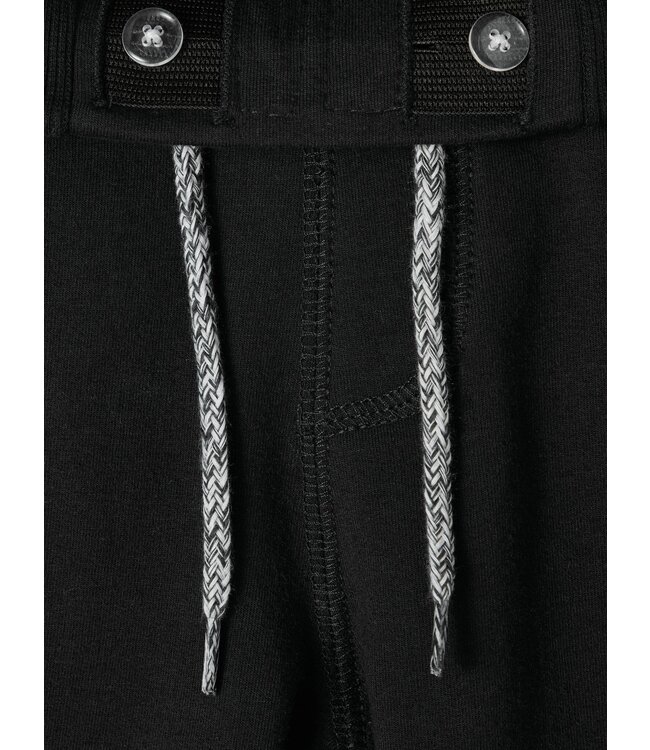 Name it zomer short jongens - zwart  - NkmHonk