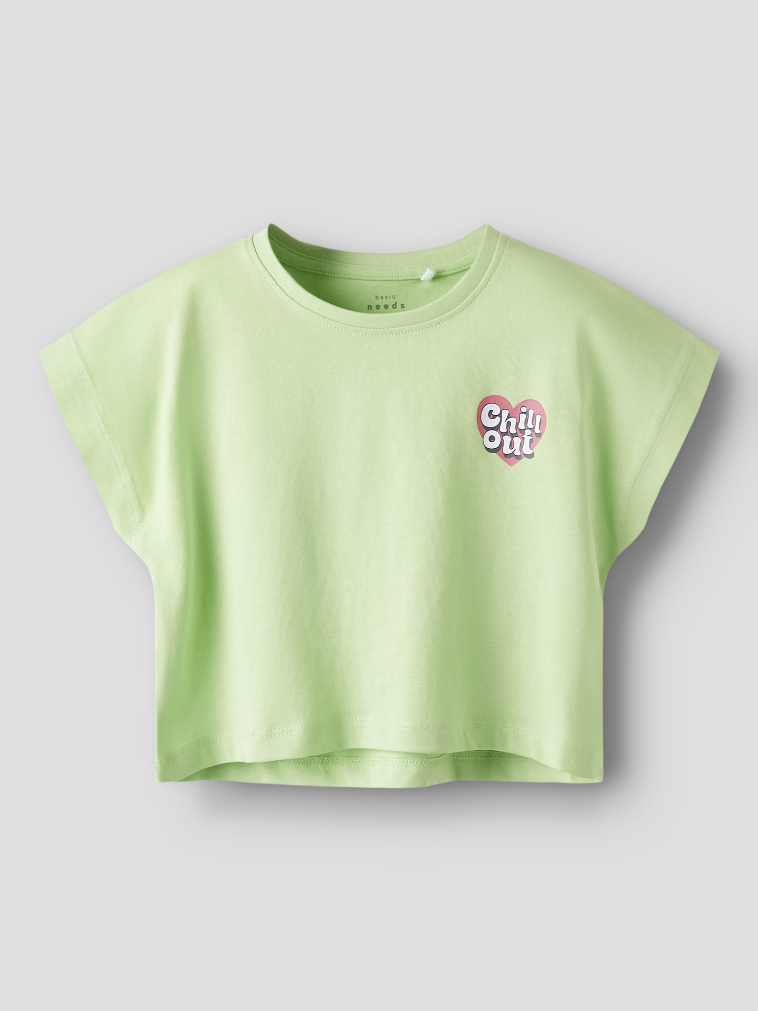 Name it zomer crop top meisjes - groen - NkfVilma afbeelding