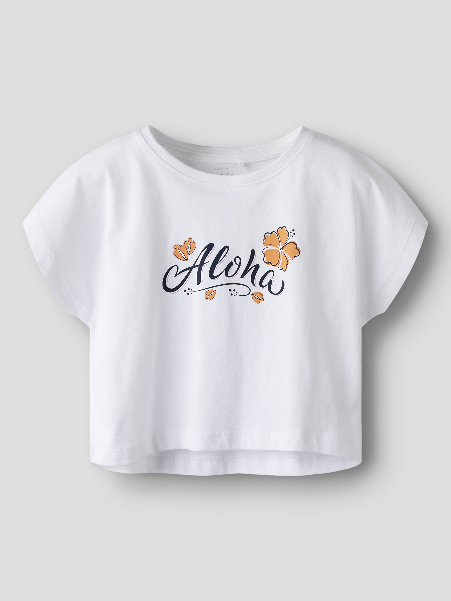 Name it zomer crop top meisjes - wit - NkfVilma afbeelding