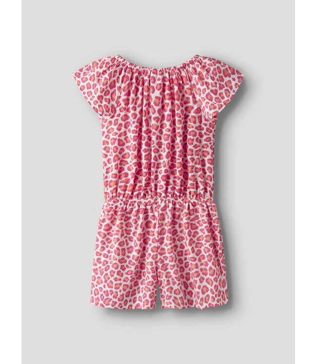 Name it zomer jumpsuit meisjes - oranje - korte mouw - NkfVinaya