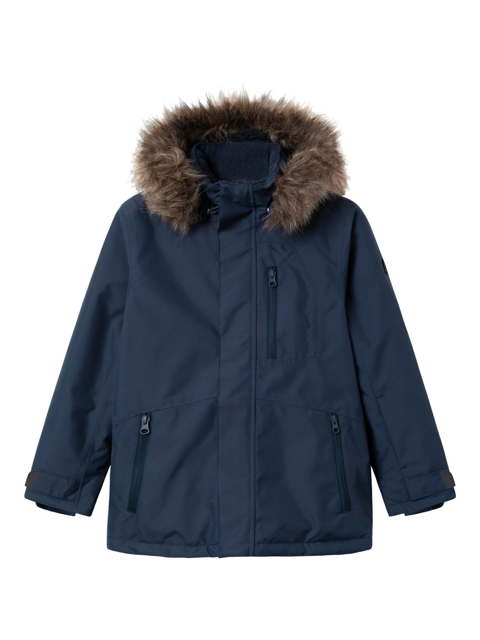 Name it winter winterjas jongens - donker blauw - NkmSnow afbeelding