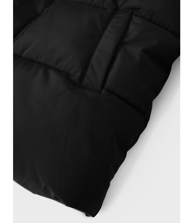 Name it winter winterjas jongens - zwart - puffer - NkmMedow