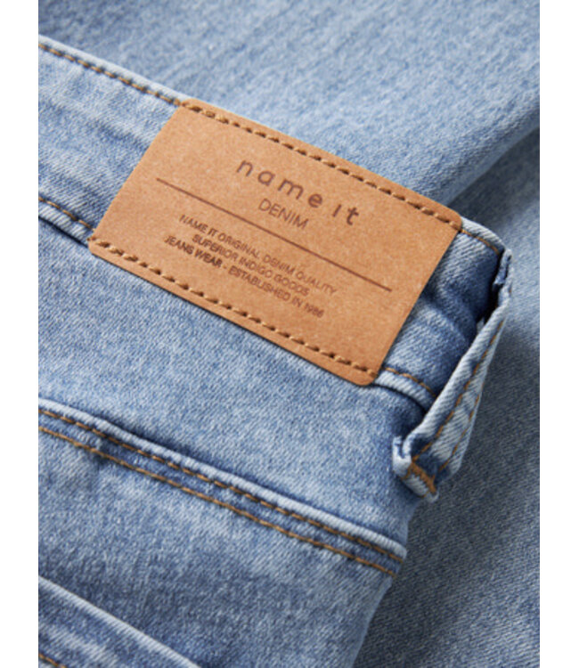 Name it winter jeansbroek meisjes - blauw - skinny fit - NkfPolly