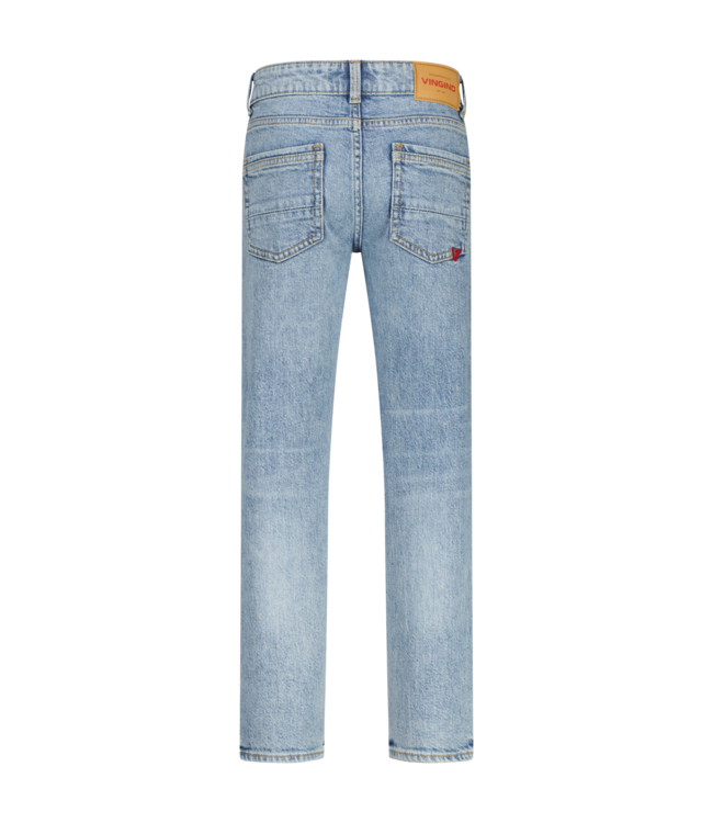Vingino winter jeansbroek jongens - blauw - Pierre - straight fit