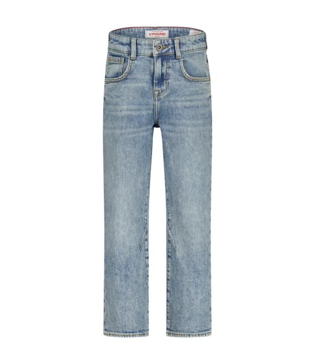 Vingino winter jeansbroek jongens - blauw - Geraldo - relaxed fit