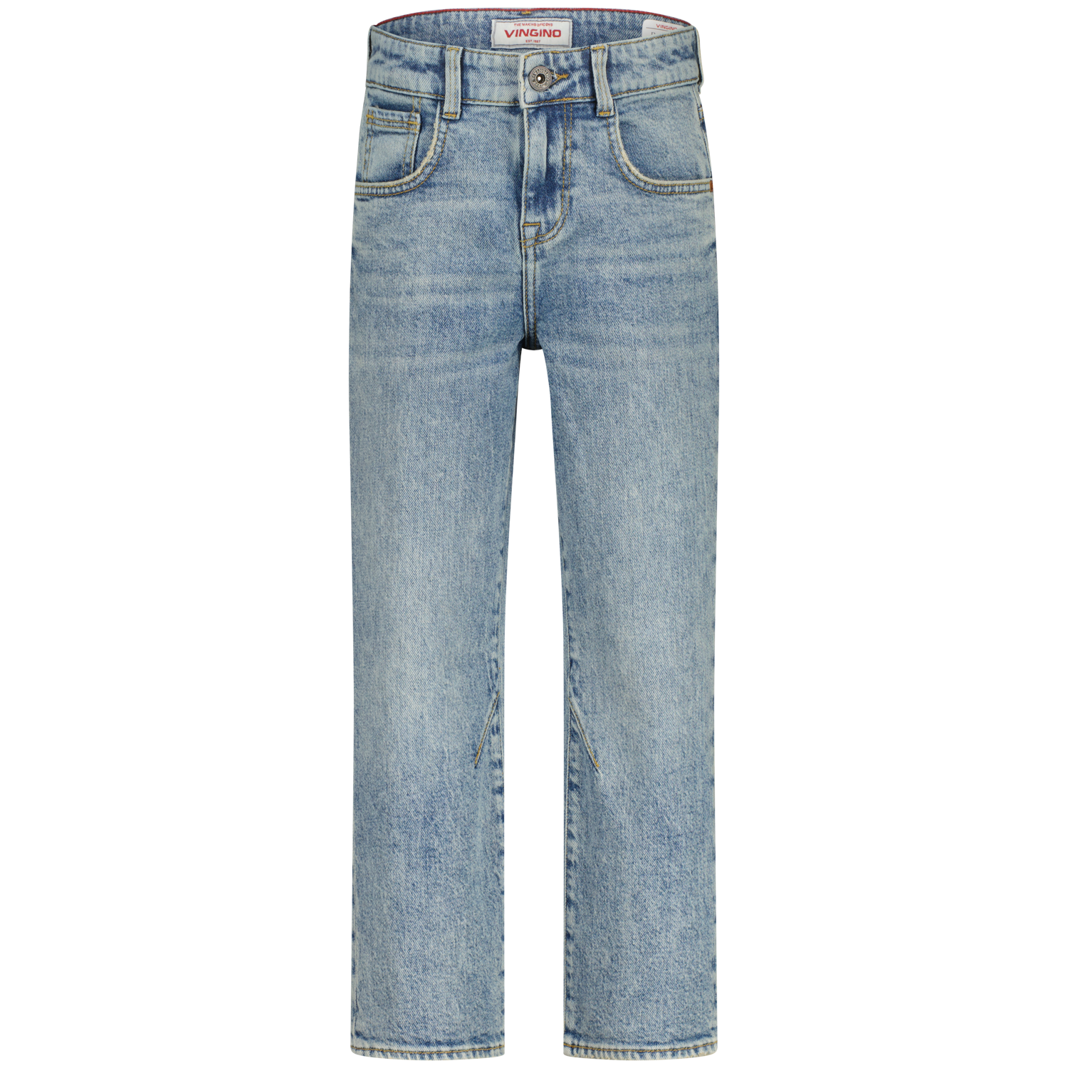Vingino winter jeansbroek jongens - blauw - Geraldo - relaxed fit afbeelding