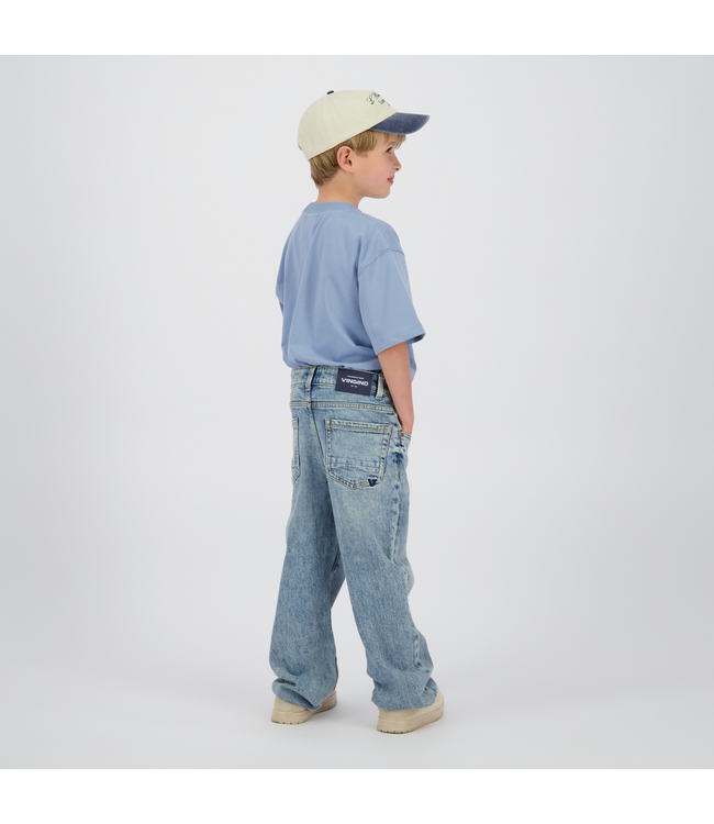 Vingino winter jeansbroek jongens - blauw - Geraldo - relaxed fit