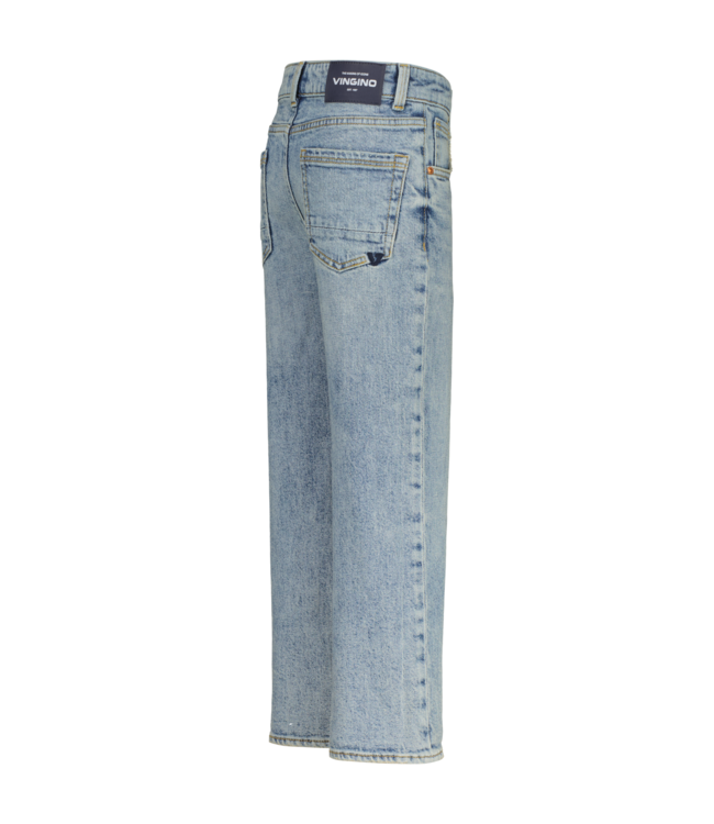 Vingino winter jeansbroek jongens - blauw - Geraldo - relaxed fit
