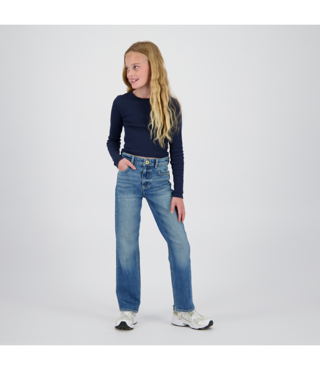 Vingino winter jeansbroek meisjes - blauw - Clara - straight fit
