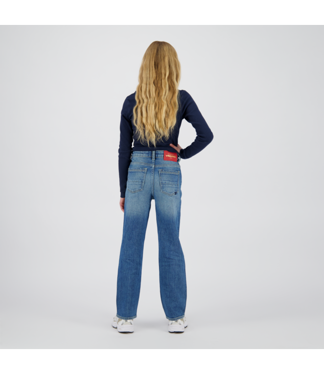 Vingino winter jeansbroek meisjes - blauw - Clara - straight fit