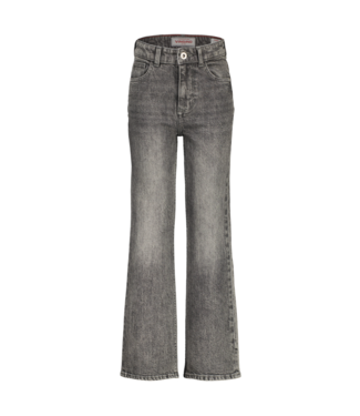 Vingino winter jeansbroek meisjes - donker grijs - Carey - straight flare fit