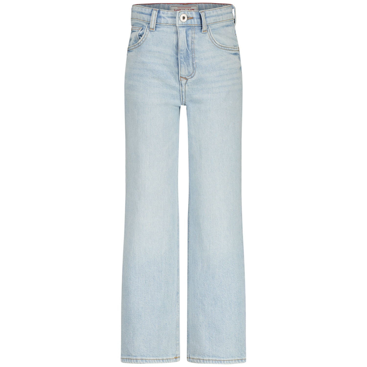 Vingino winter jeansbroek meisjes - blauw - Cecile - wide leg fit afbeelding