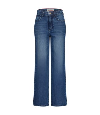 Vingino winter jeansbroek meisjes - donker blauw - Cecile - wide leg fit