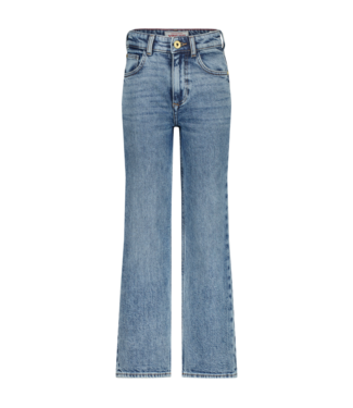 Vingino winter jeansbroek meisjes - blauw - Cecile - wide leg fit