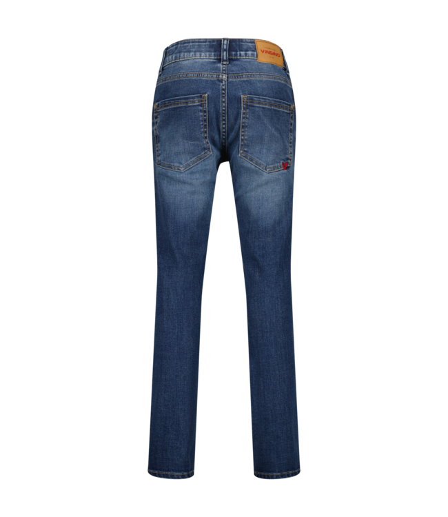 Vingino winter jeansbroek jongens - blauw - Diego icon - slim fit