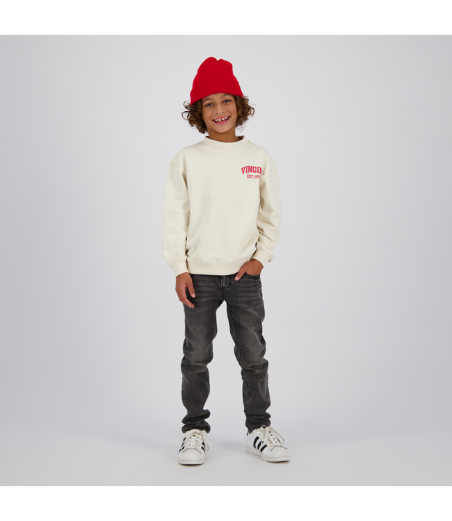 Vingino winter jeansbroek jongens - grijs - Diego icon - slim fit