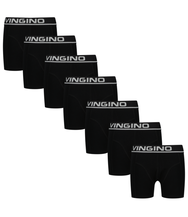 Vingino winter ondergoed jongens - zwart - Boys-boxer-7pack