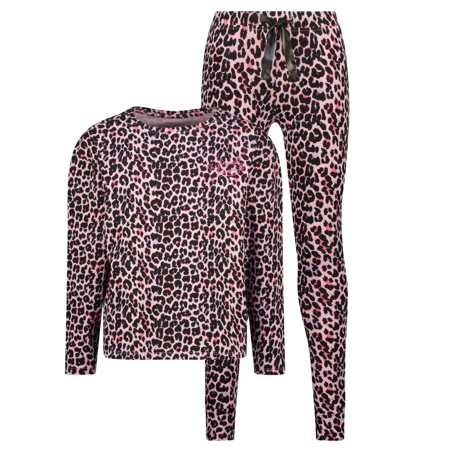 Vingino winter pyjama meisjes - roze - Widya afbeelding