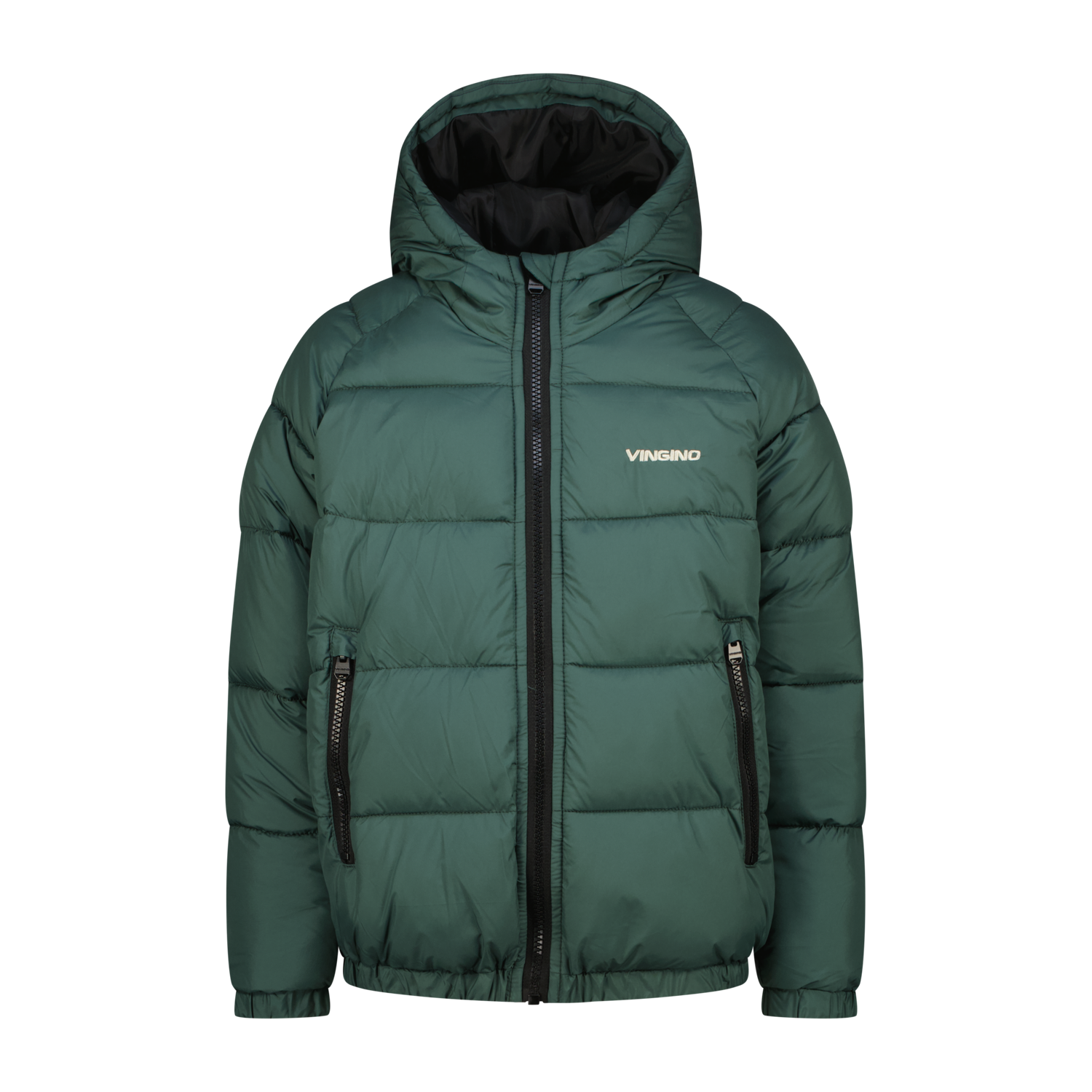 Vingino winter jas jongens - donker groen - Tado - regular fit afbeelding