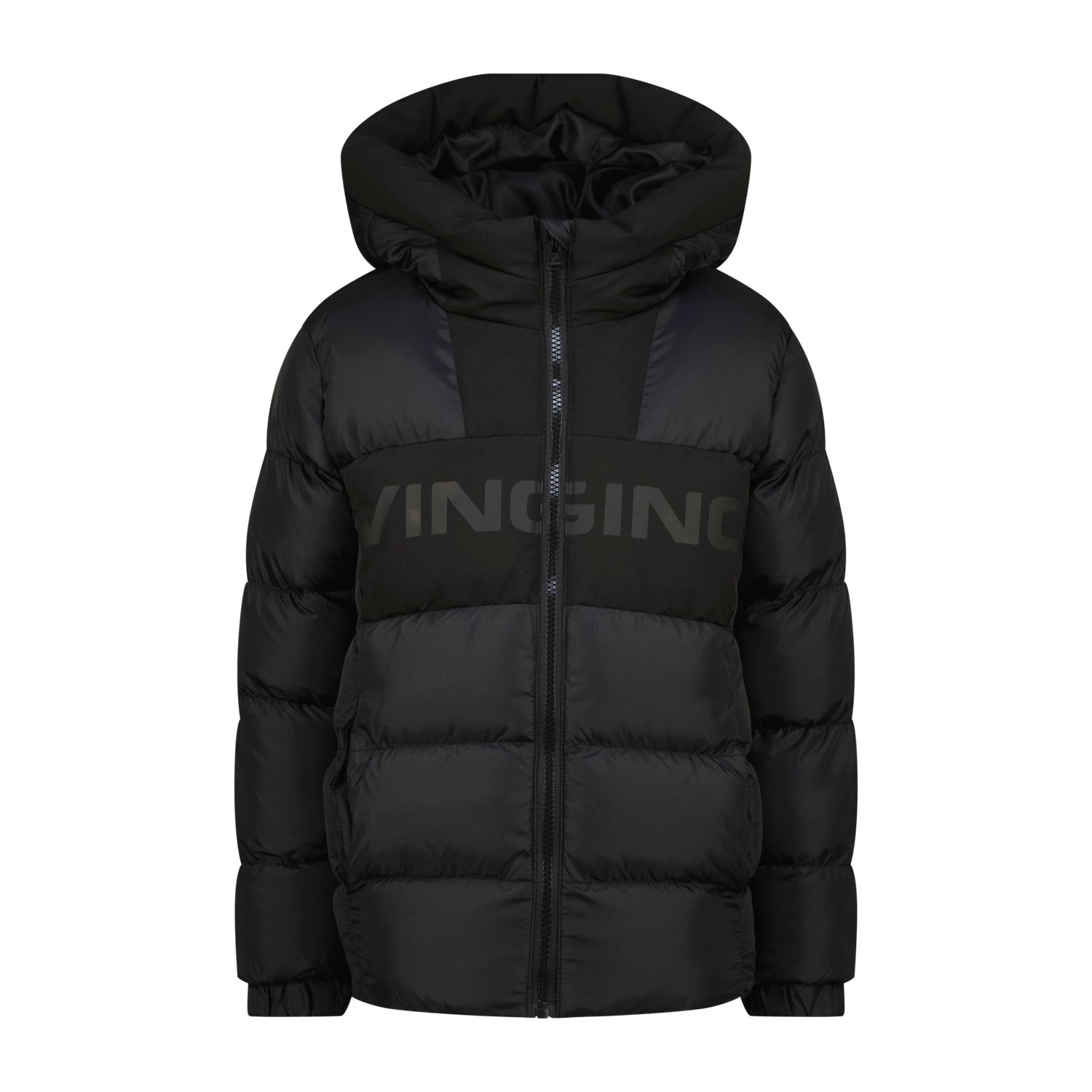 Vingino winter jas jongens - zwart - Tazol - kort afbeelding
