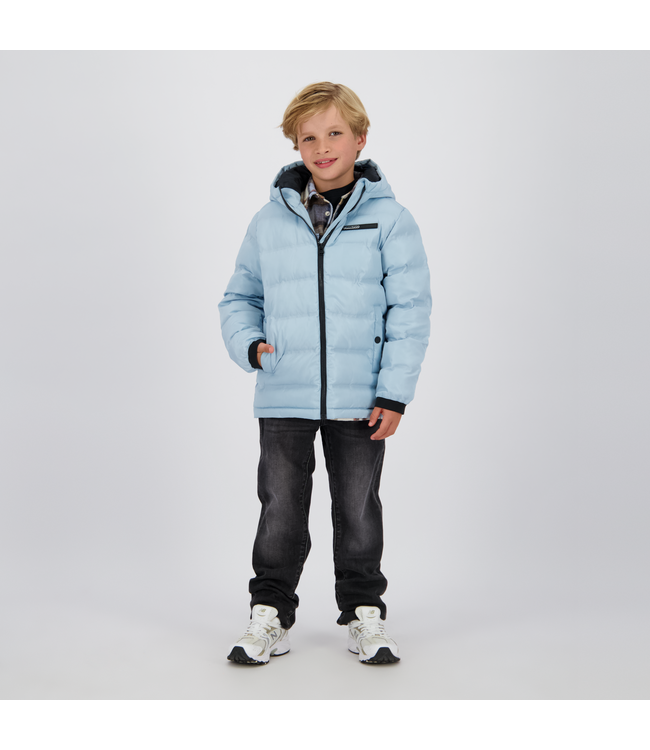 Vingino winter jas jongens - blauw - Tisal - kort