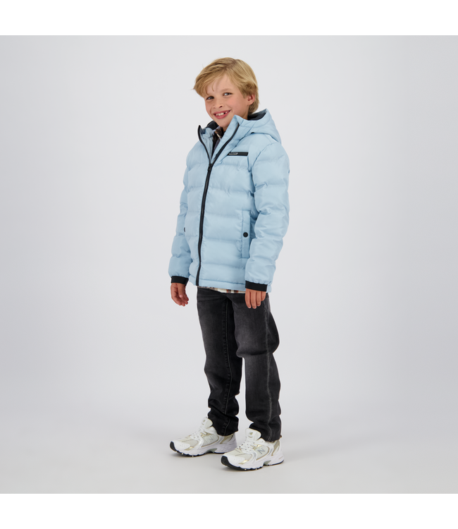 Vingino winter jas jongens - blauw - Tisal - kort