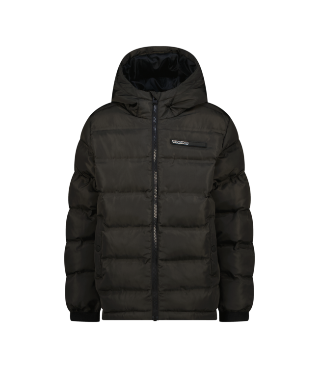 Vingino winter jas jongens - grijs - Tisal - kort