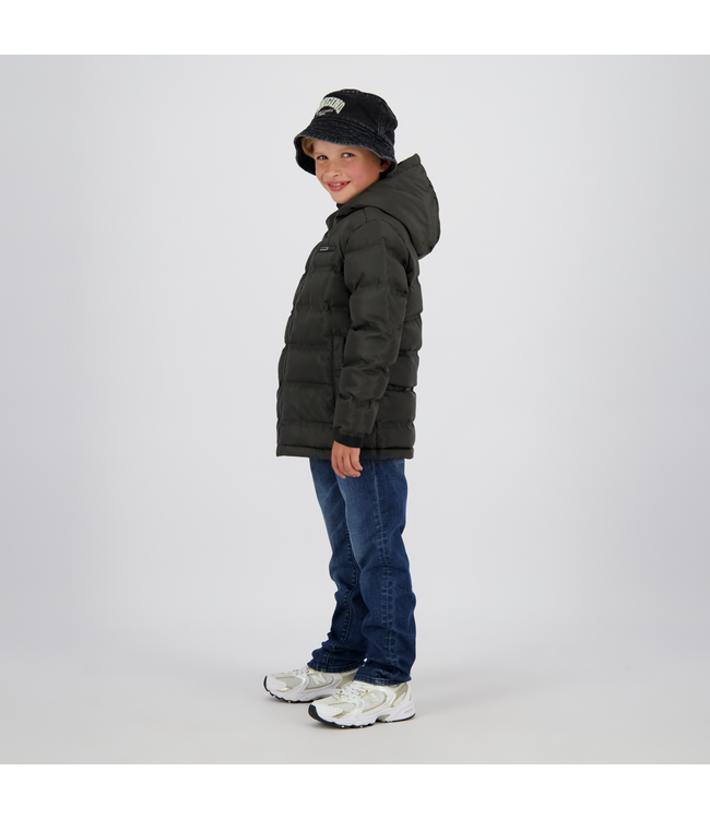 Vingino winter jas jongens - grijs - Tisal - kort