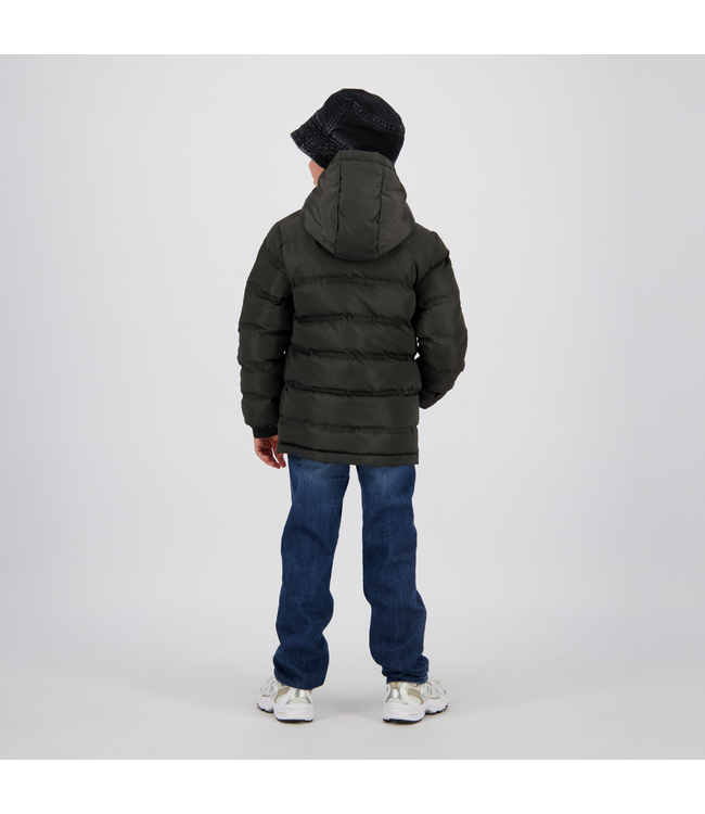 Vingino winter jas jongens - grijs - Tisal - kort