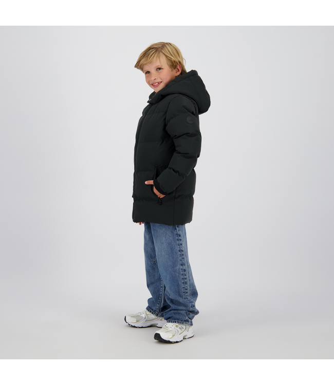 Vingino winter jas jongens - zwart - Tanop - lang