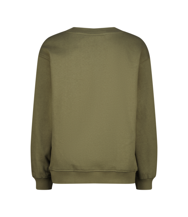 Vingino winter sweater jongens - groen - Namie - boxy fit