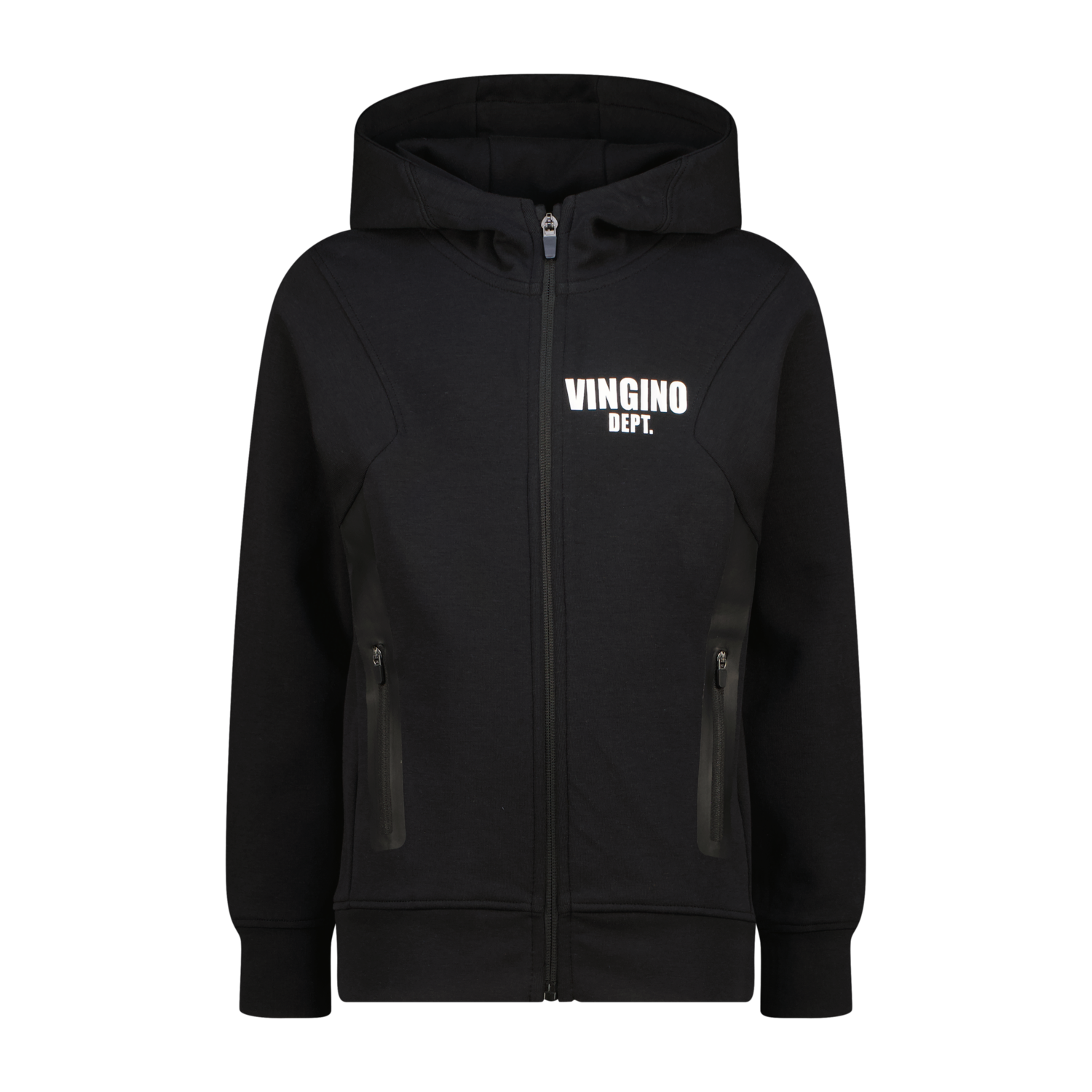 Vingino winter vest jongens - zwart - Oley - classic afbeelding