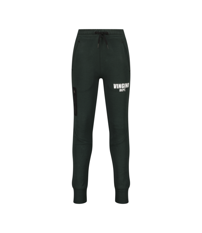Vingino winter broek jongens - donker groen - Solay - skinny fit
