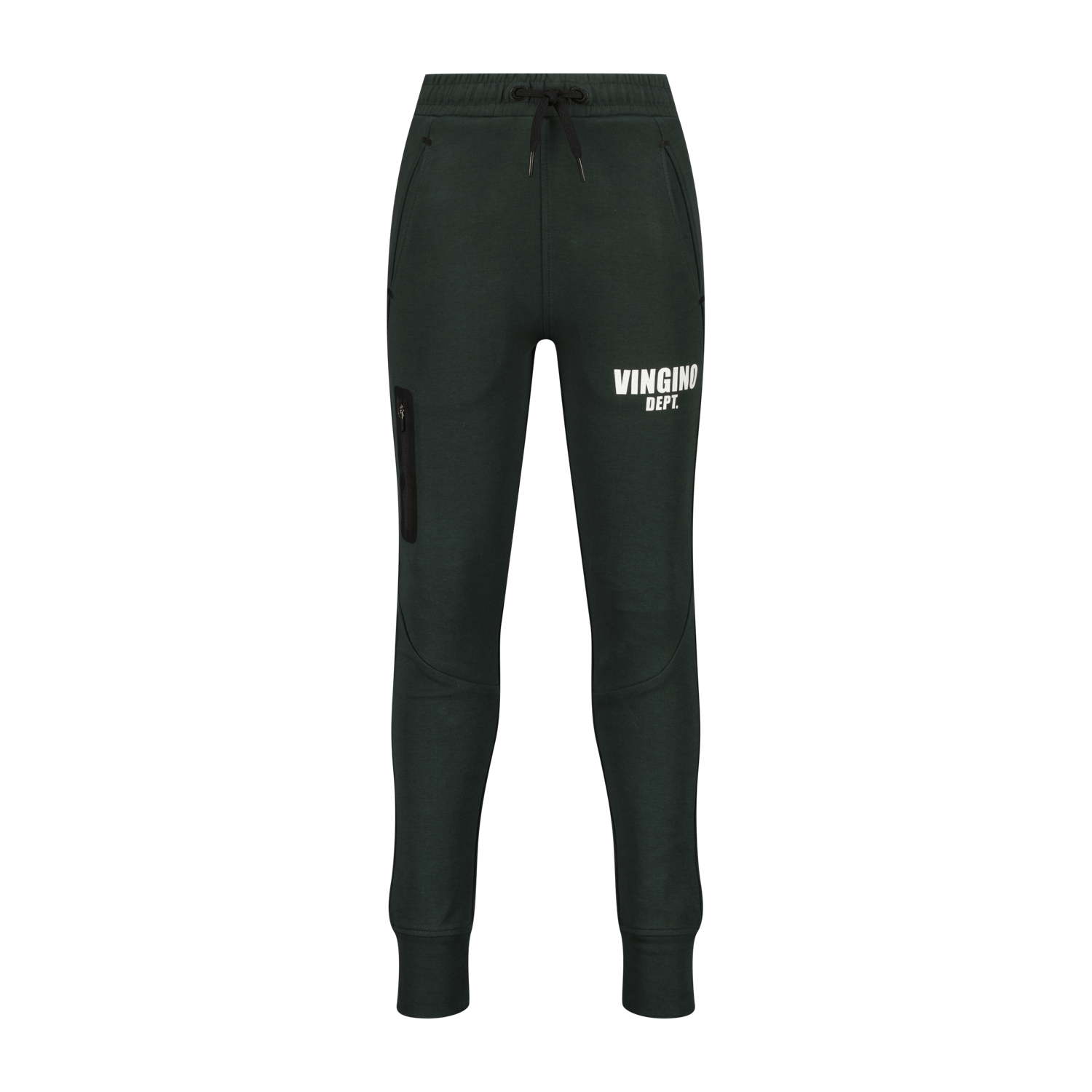 Vingino winter broek jongens - donker groen - Solay - skinny fit afbeelding