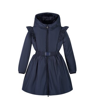 Le Chic winter winterjas meisjes  - navy blauw - riem