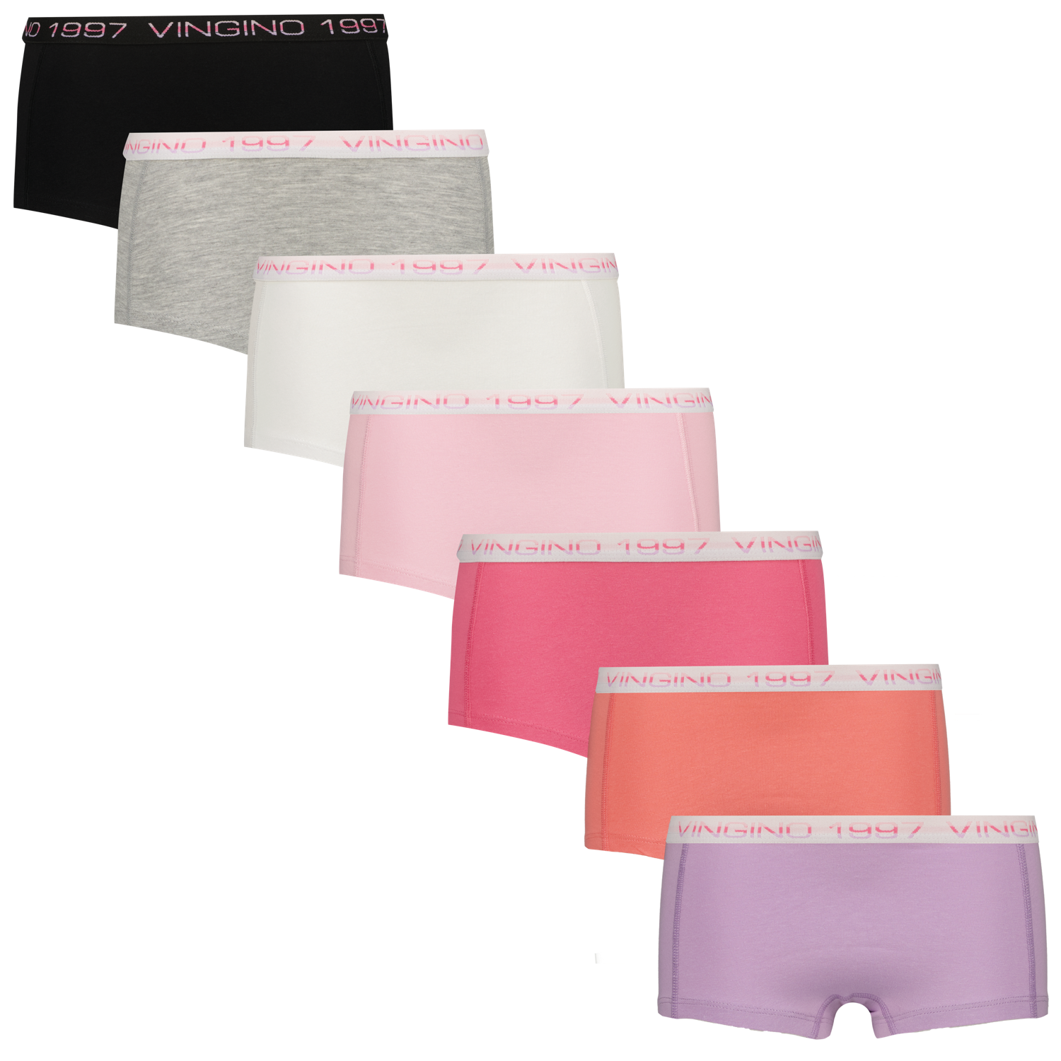 Vingino winter ondergoed meisjes - multi - Girls-boxer-7pack afbeelding
