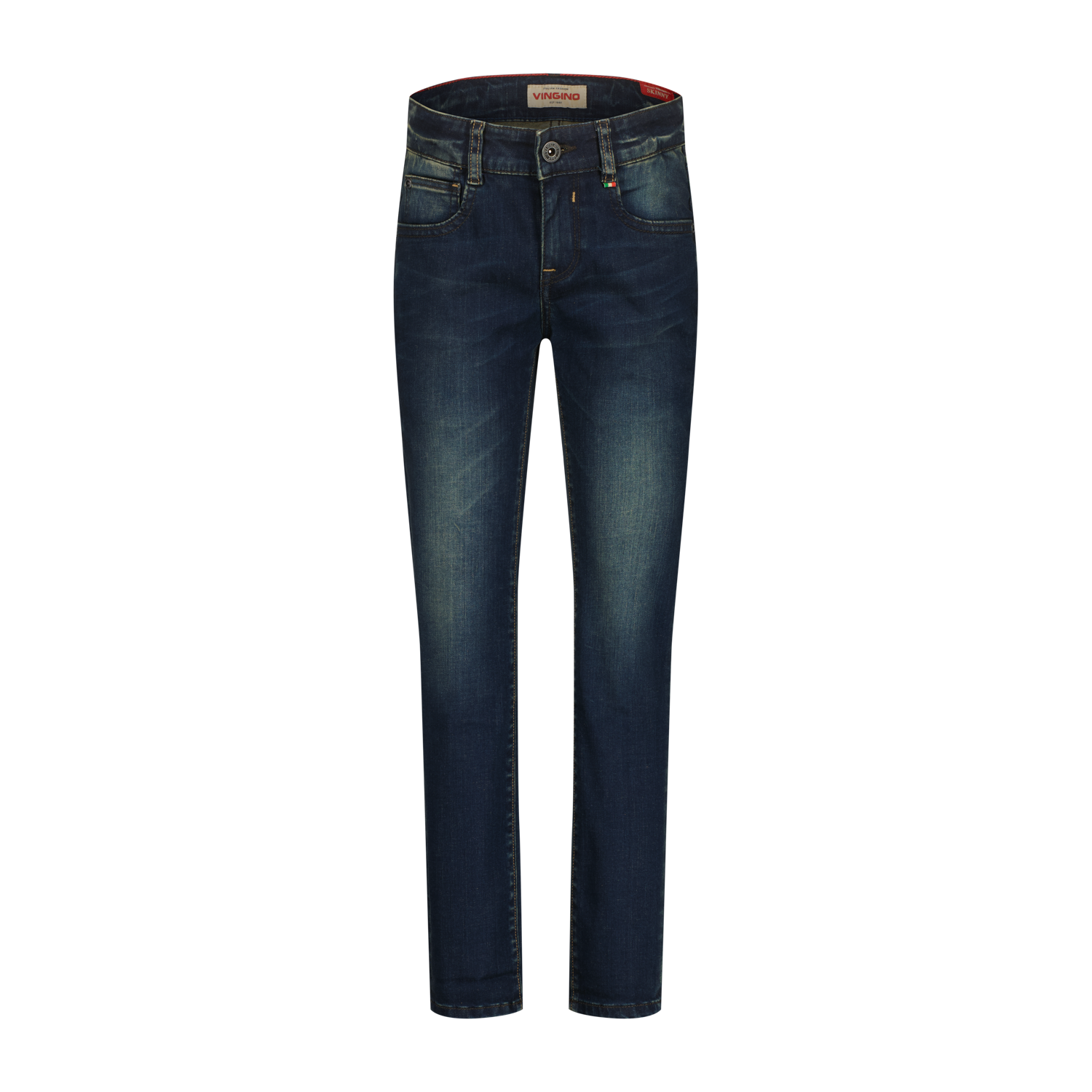 Vingino winter jeansbroek jongens - donker blauw - Aron - skinny fit afbeelding