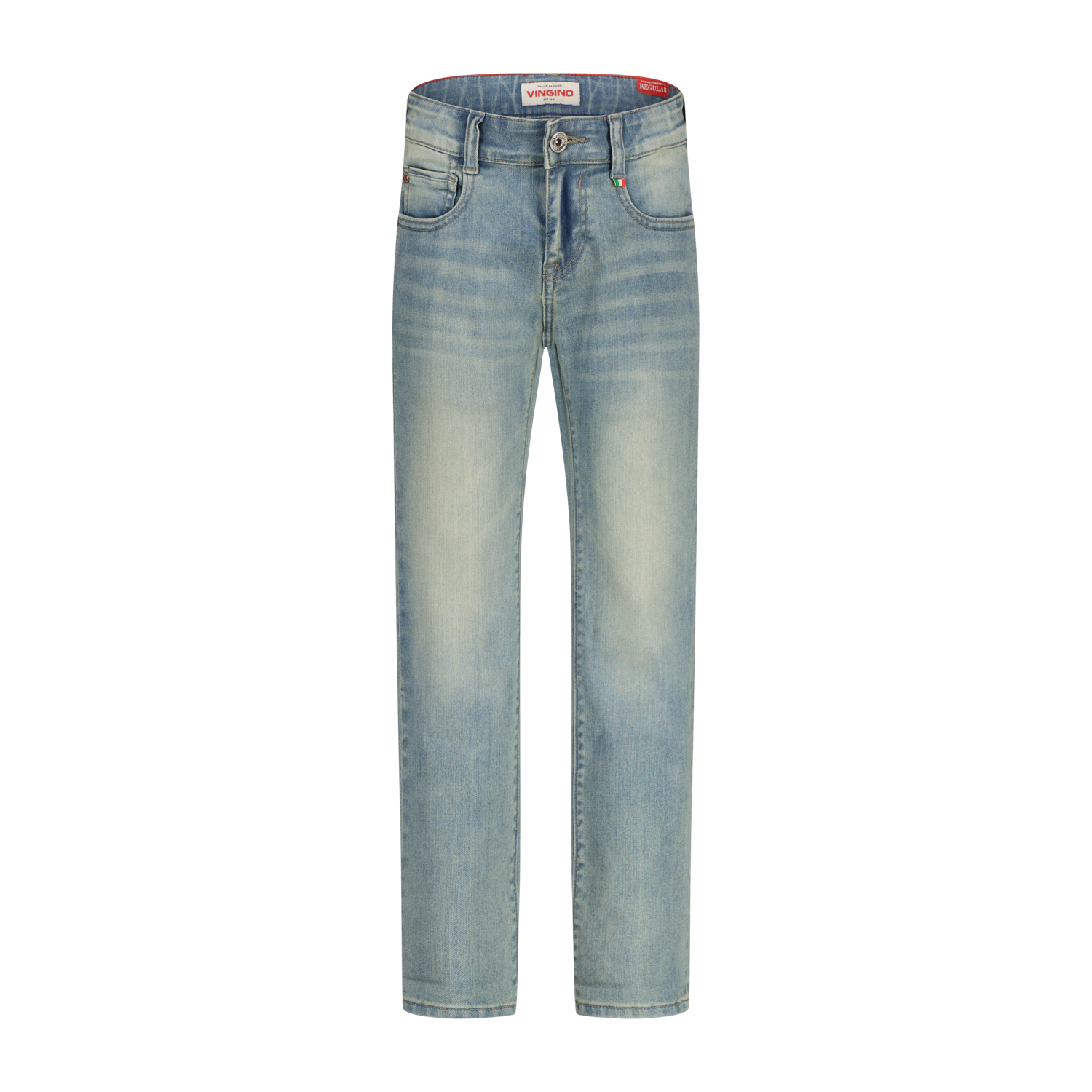 Vingino winter jeansbroek jongens - blauw - Bruno - regular fit afbeelding
