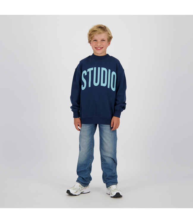 Vingino winter jeansbroek jongens - blauw - Bruno - regular fit