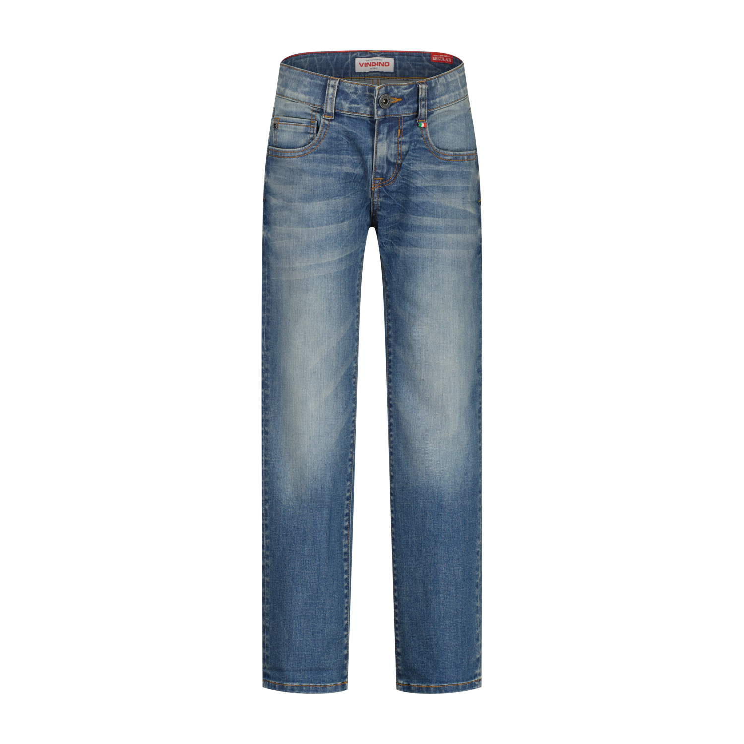 Vingino winter jeansbroek jongens - blauw - Bruno - regular fit afbeelding