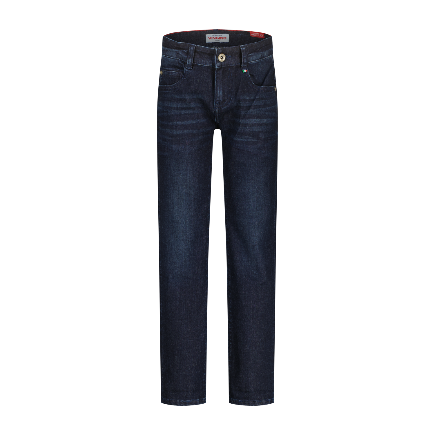 Vingino winter jeansbroek jongens - donker blauw - Bruno - regular fit afbeelding