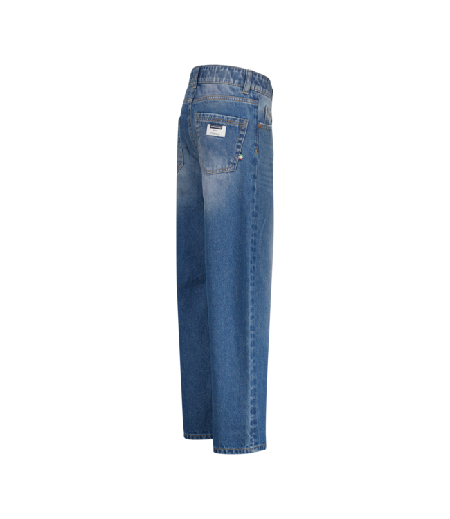 Vingino winter jeansbroek jongens - blauw - Kent - baggy fit