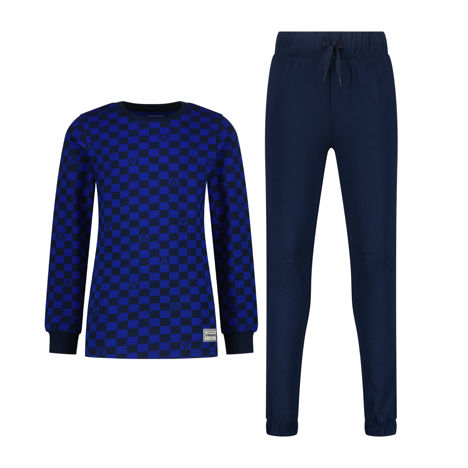 Vingino winter pyjama jongens - donker blauw - Wecko - comfort fit afbeelding