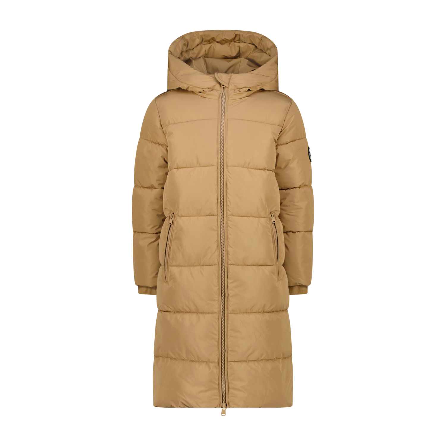 Vingino winter jas meisjes - zand - Taire - lang afbeelding